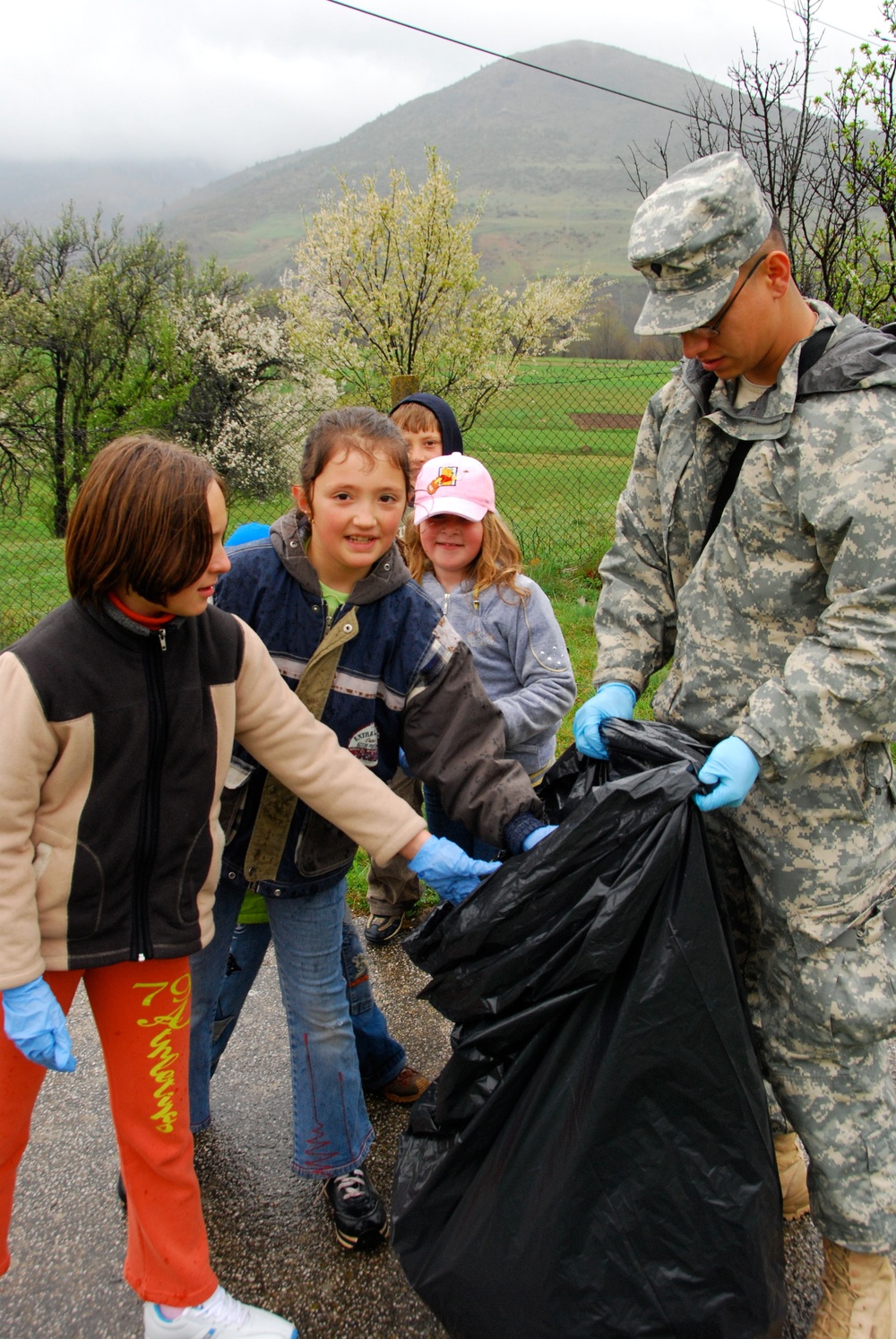Cleaning up Kosovo one trash bag at a time