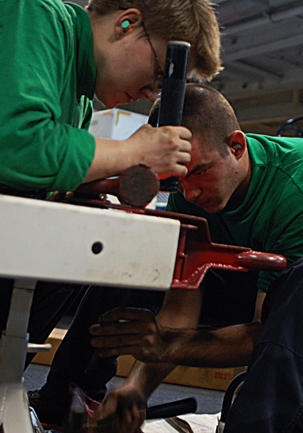 Sailors stay vigilant aboard USS Dwight D. Eisenhower