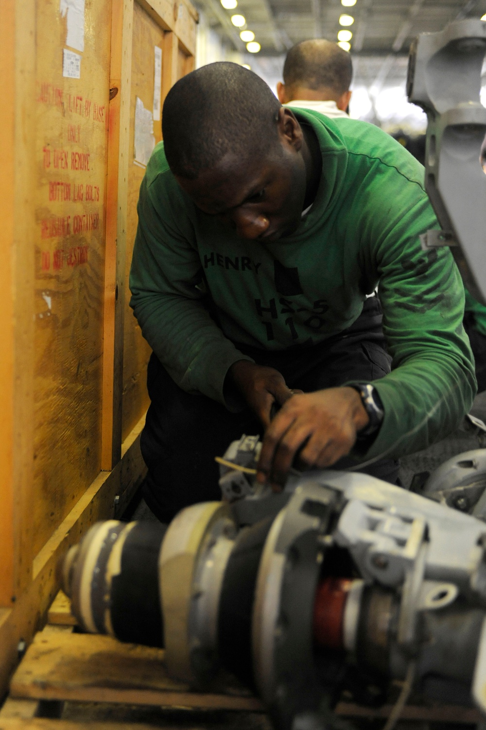 Sailors stay vigilant aboard USS Dwight D. Eisenhower