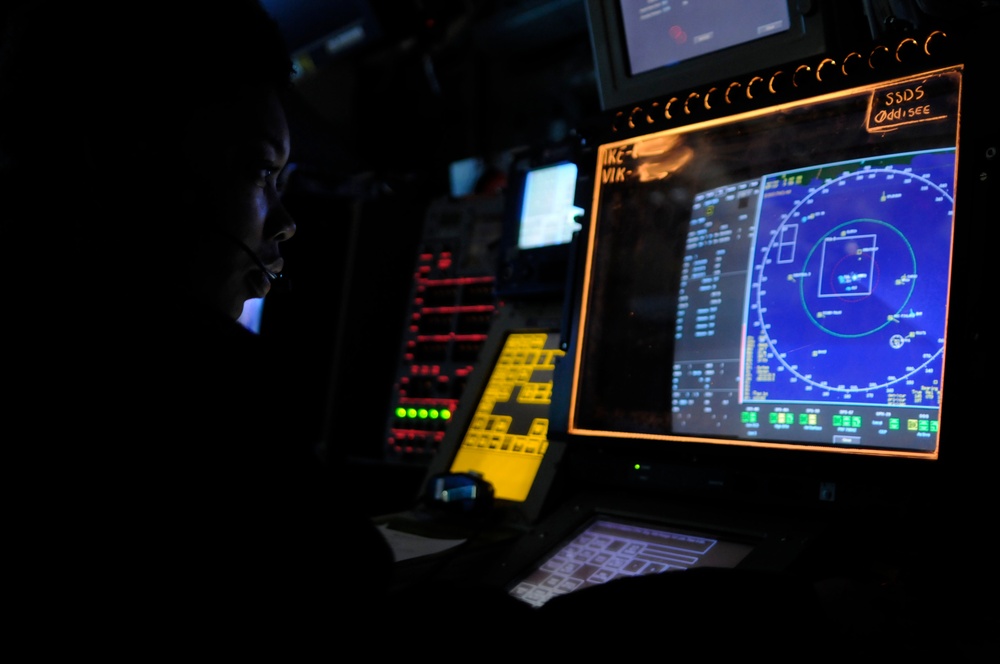 Sailors stay vigilant aboard USS Dwight D. Eisenhower