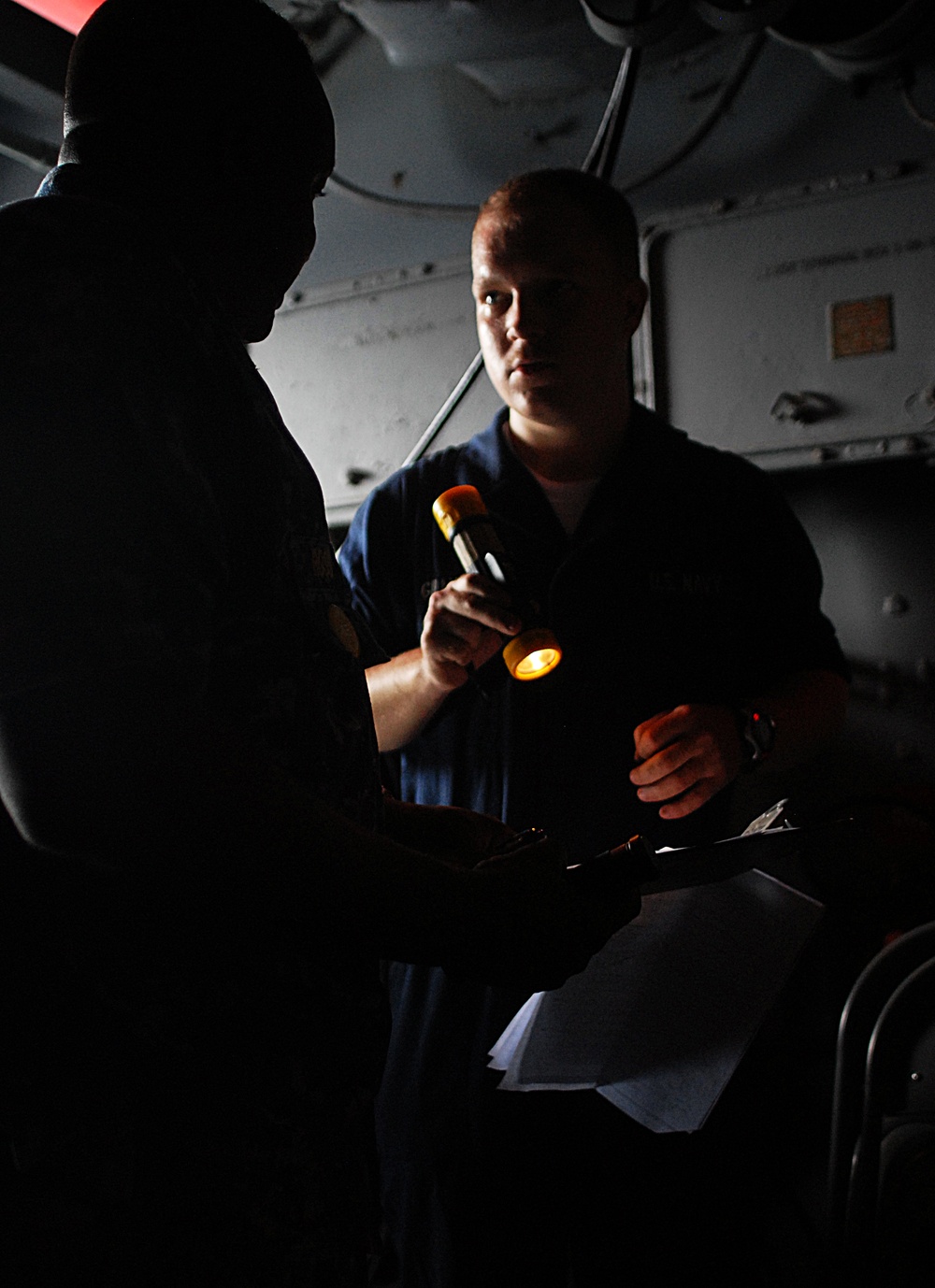 Sailors stay vigilant aboard USS Dwight D. Eisenhower