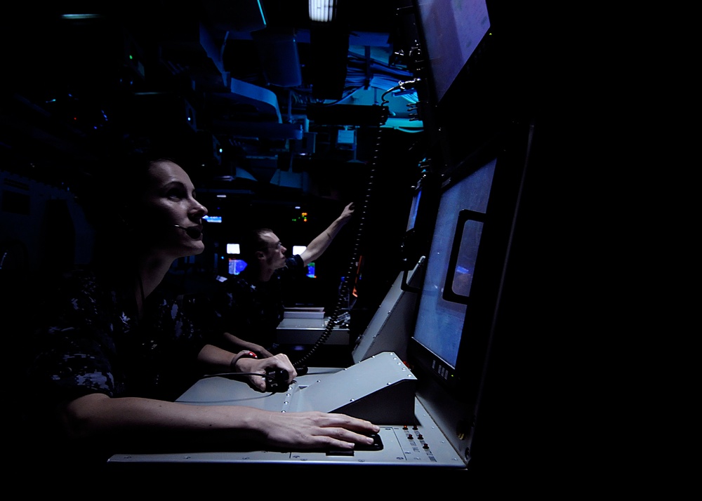 Sailors stay vigilant aboard USS Dwight D. Eisenhower