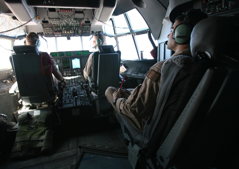Marine Aerial Refueler Transport Squadron 252 pre-flight checks
