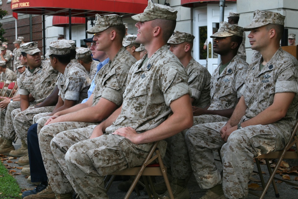 Corpsmen Celebrate 111th Year of Lifesaving