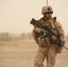 Marines conduct security patrol around Combat Outpost Viking, Iraq