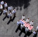 Departure Ceremony on USS Dwight D. Eisenhower
