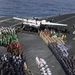 Departure Ceremony on USS Dwight D. Eisenhower