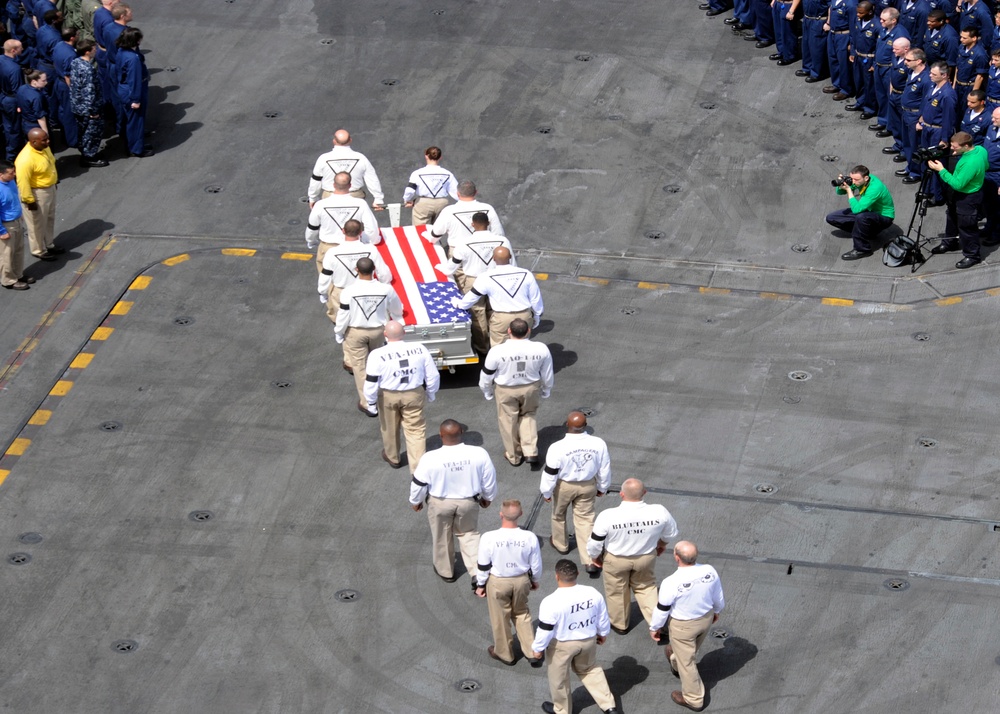 USS Dwight D. Eisenhower on Deployment