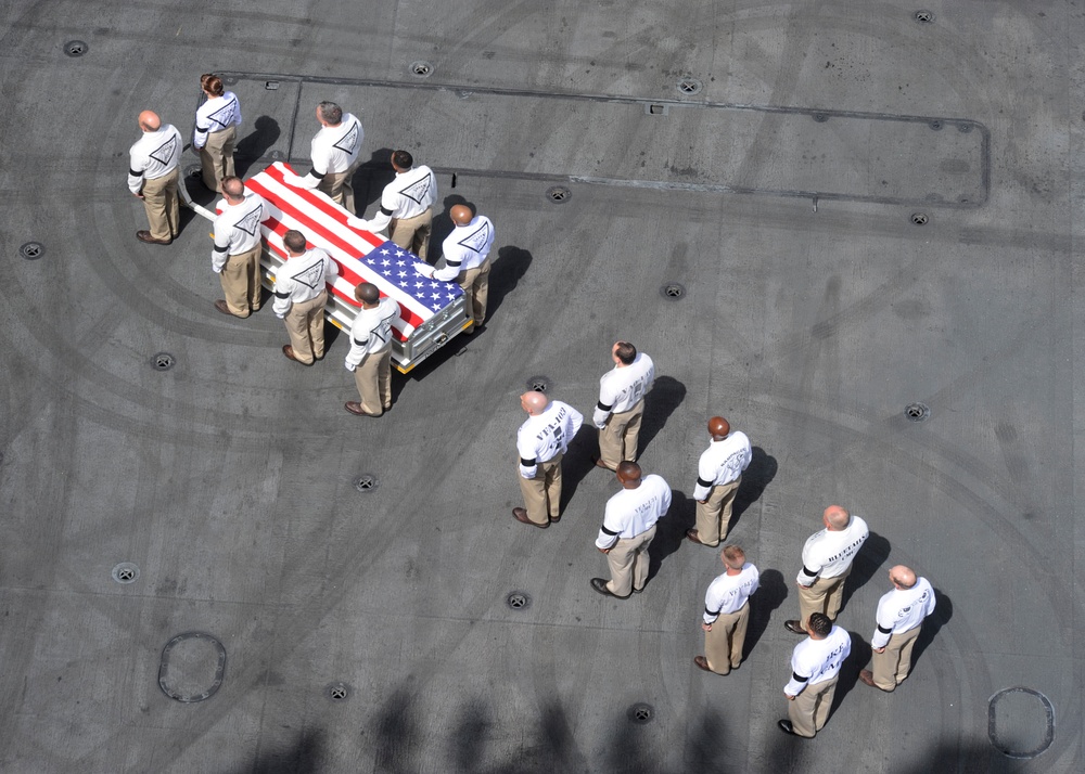 USS Dwight D. Eisenhower on Deployment