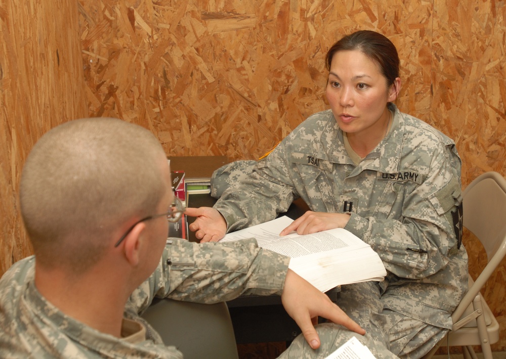 Army Psychologist shares unique skills