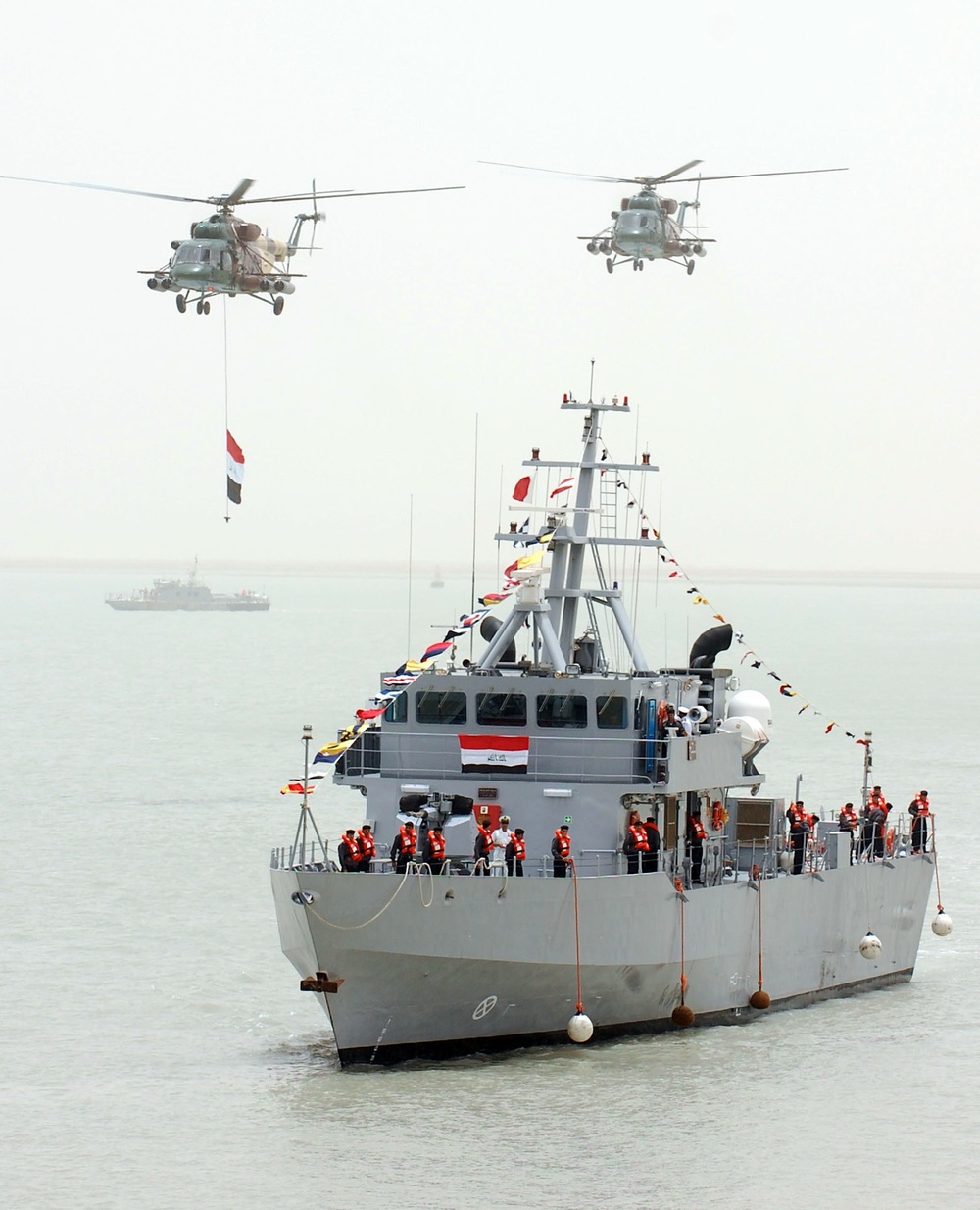 Iraqi Patrol Ship Fatah Arrives in Umm Qasr