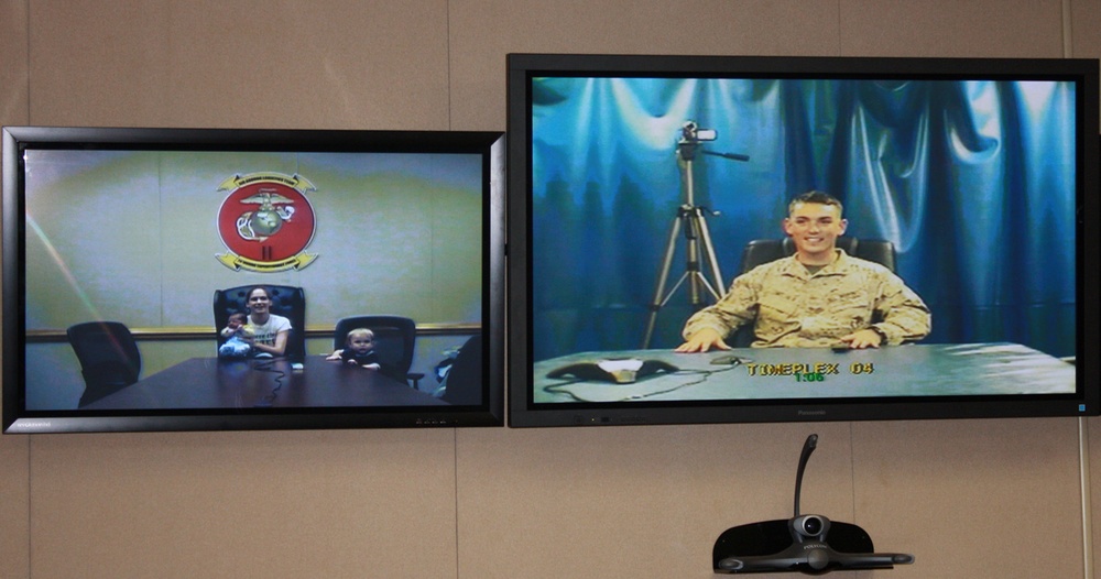 22nd Marine Expeditionary Unit grants Father's Day wish to new dads