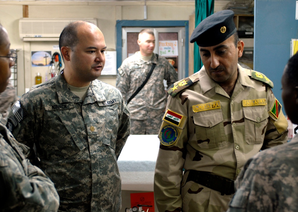 Lifeline Medics host 6th Iraqi army surgeon