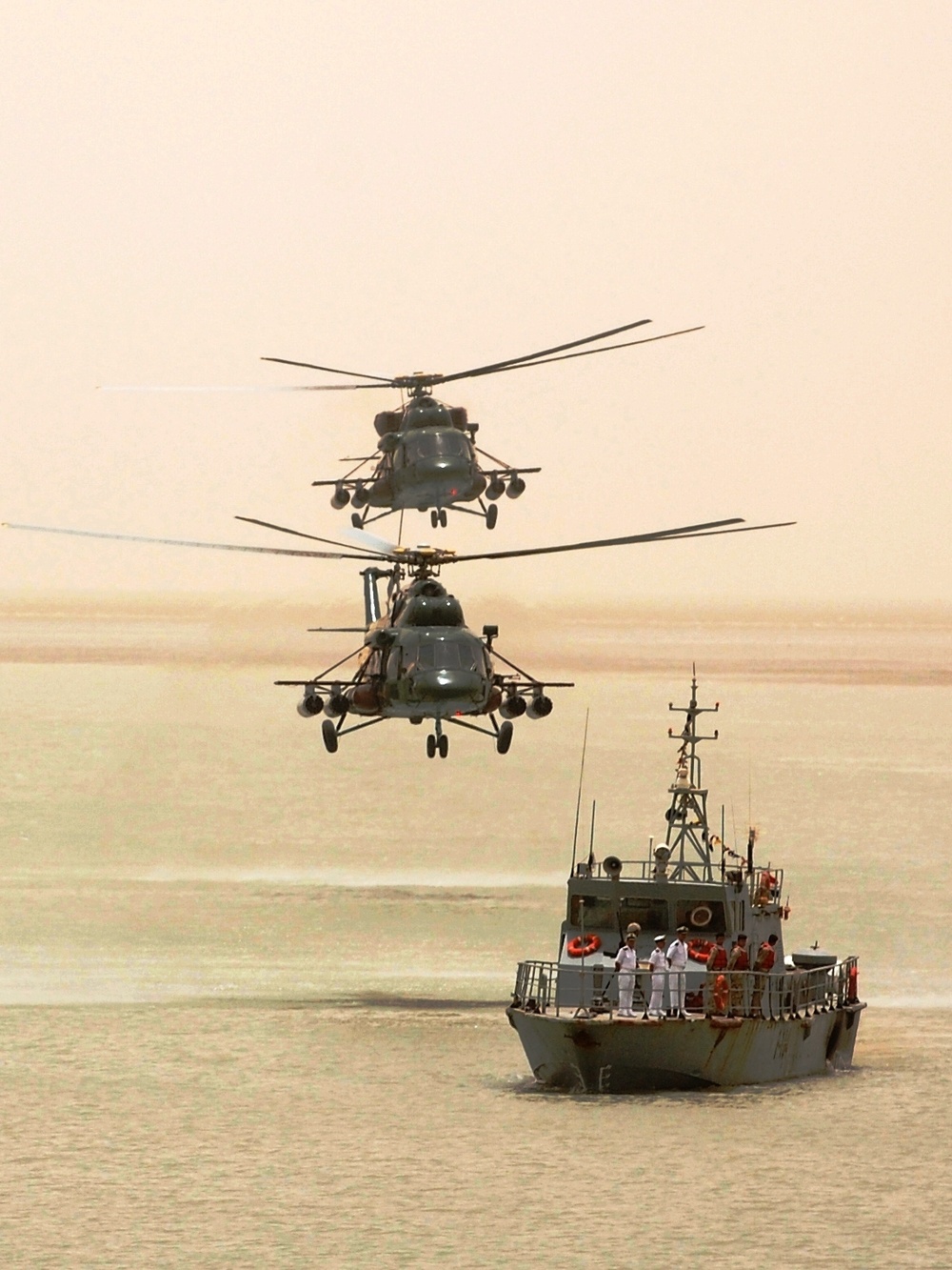 The Patrol Ship Fatah Arrives in Umm Qasr