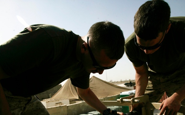 Marines prepare for resupply mission, train for IED response