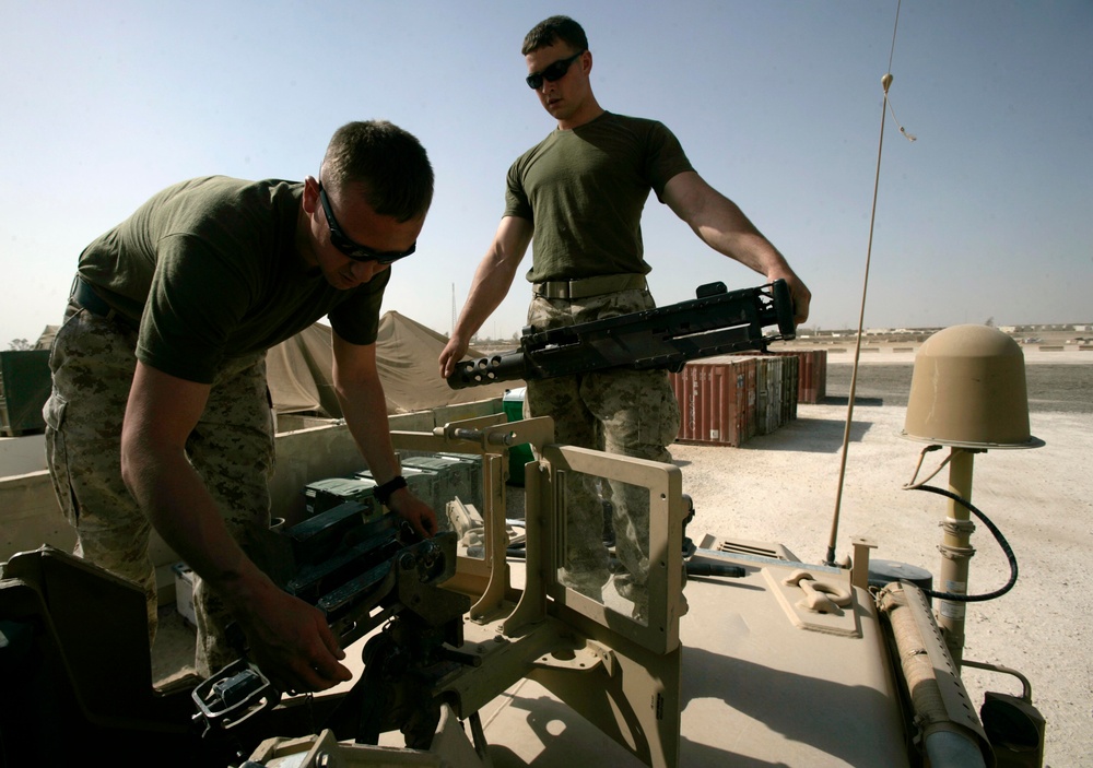 Marines prepare for resupply mission, train for IED response