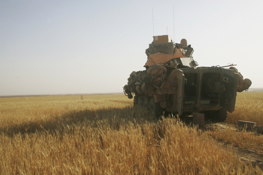 Marines conduct zone recon mission in Nineveh province