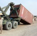 Marines begin to close down Camp Gannon, Iraq