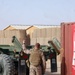 Marines begin to close down Camp Gannon, Iraq