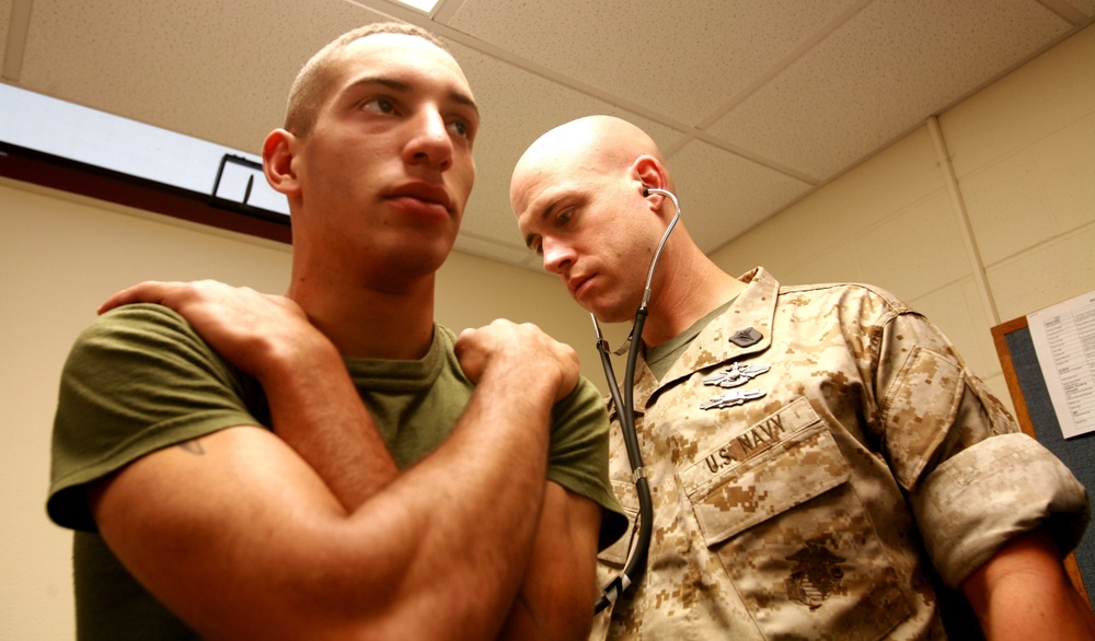 Corpsman up! Docs keep Marines battle-ready.