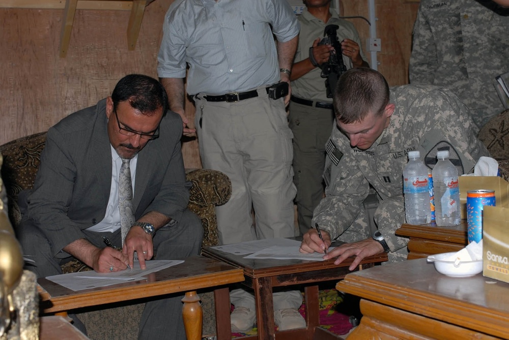 Ironhorse returns Sadr City security station to Iraqi Army