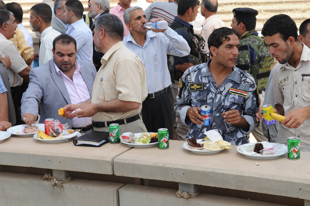 Opening of Baghdad Island