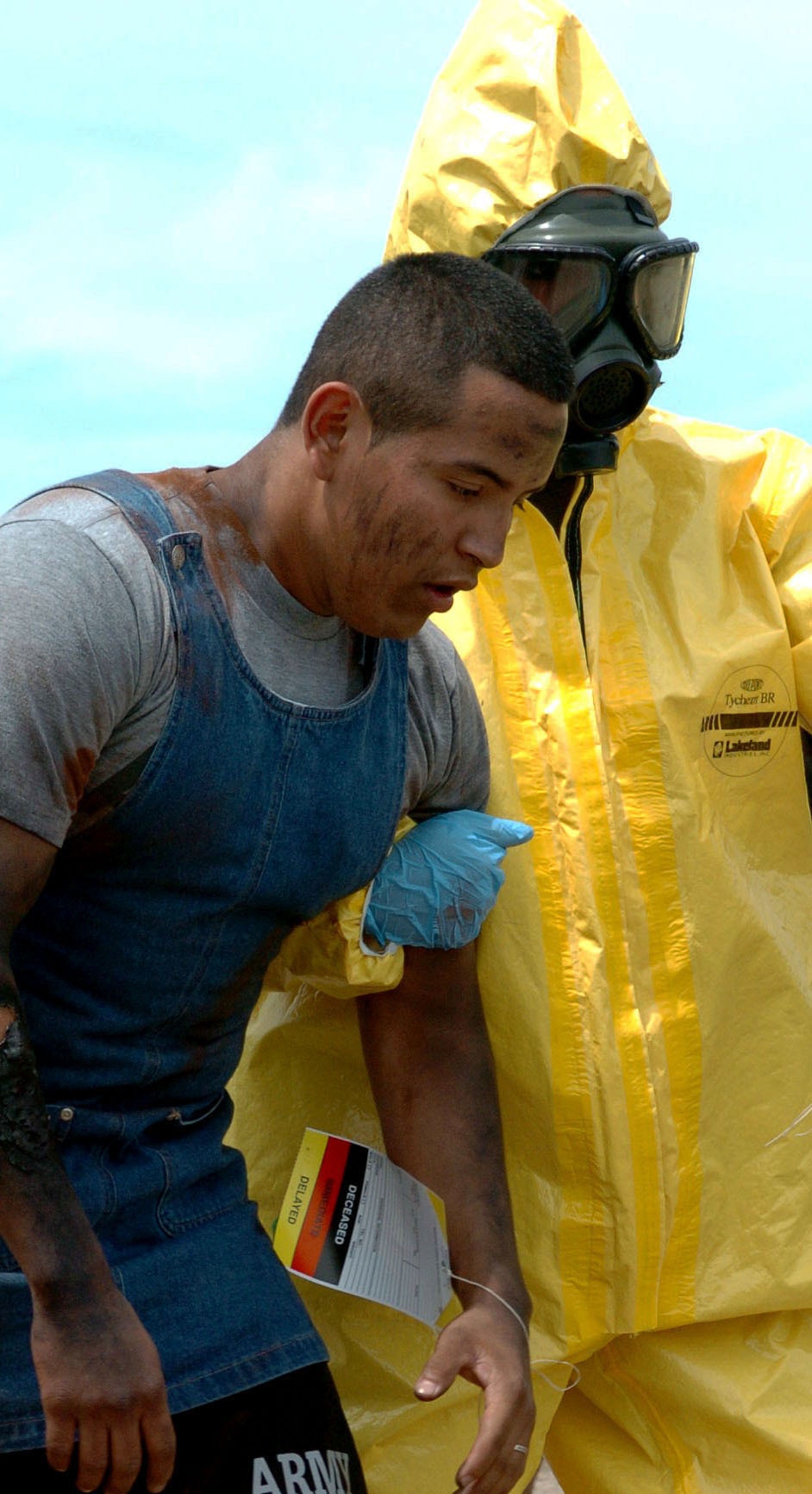 Chemical Soldiers Experience the Other Side of Decontamination