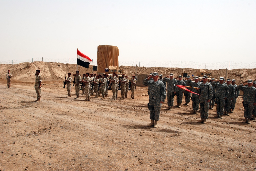 Iraqi army takes control of Joint Security Station Salaam
