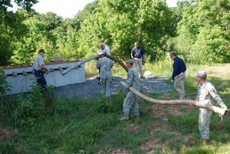 Louisiana National Guard quenches thirst in Mooringsport