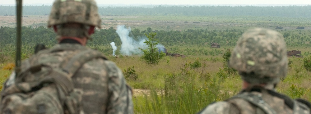 Call for fire: training platoon leaders with live artillery
