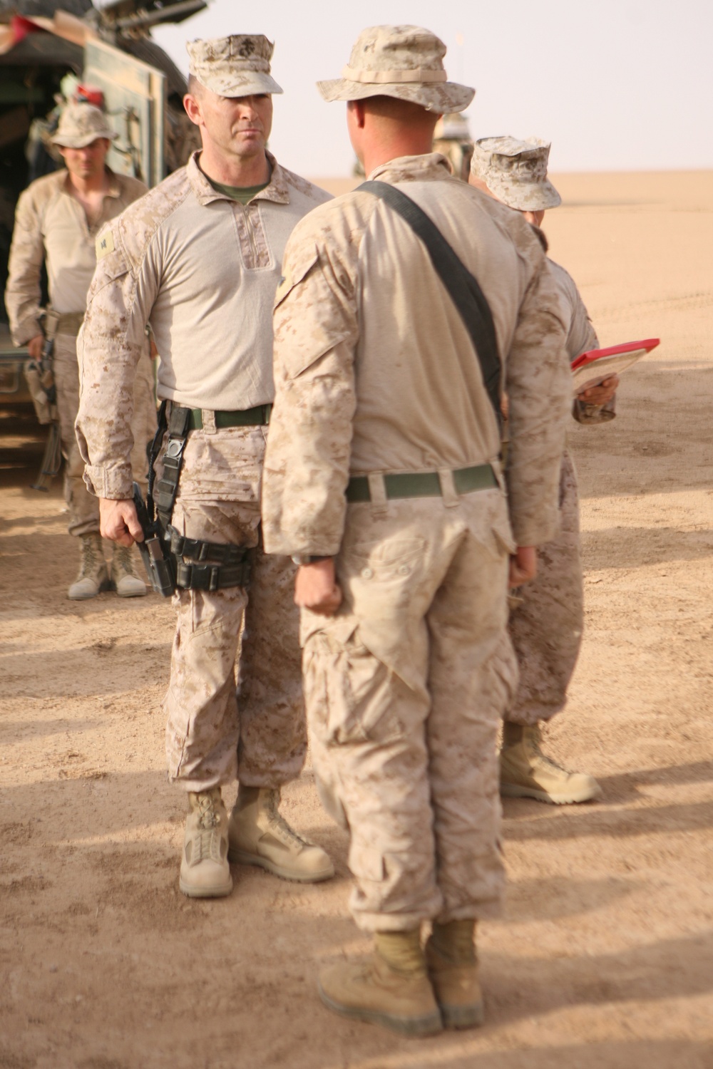 3rd Light Armored Reconnaissance Battalion Marines Conduct Nineveh Province Patrol