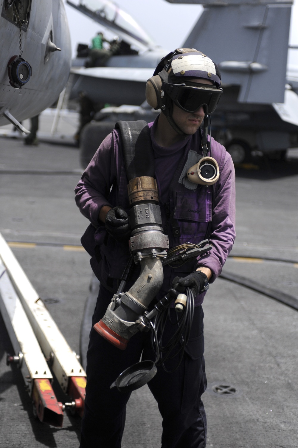 Flight operations aboard USS Dwight D. Eisenhower