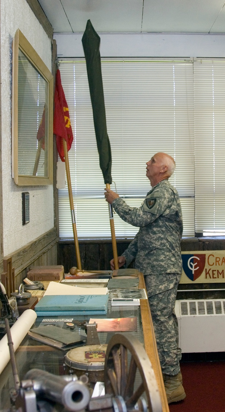 Colors Cased for the Last Time at Crawfordsville Unit