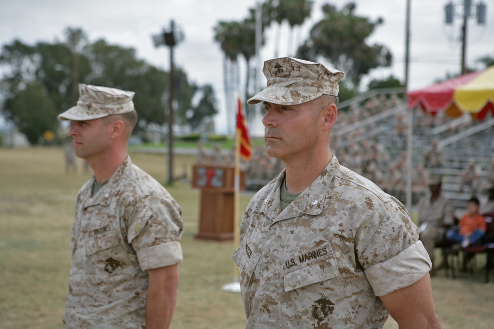 7th Engineer Support Battalion Change of Command