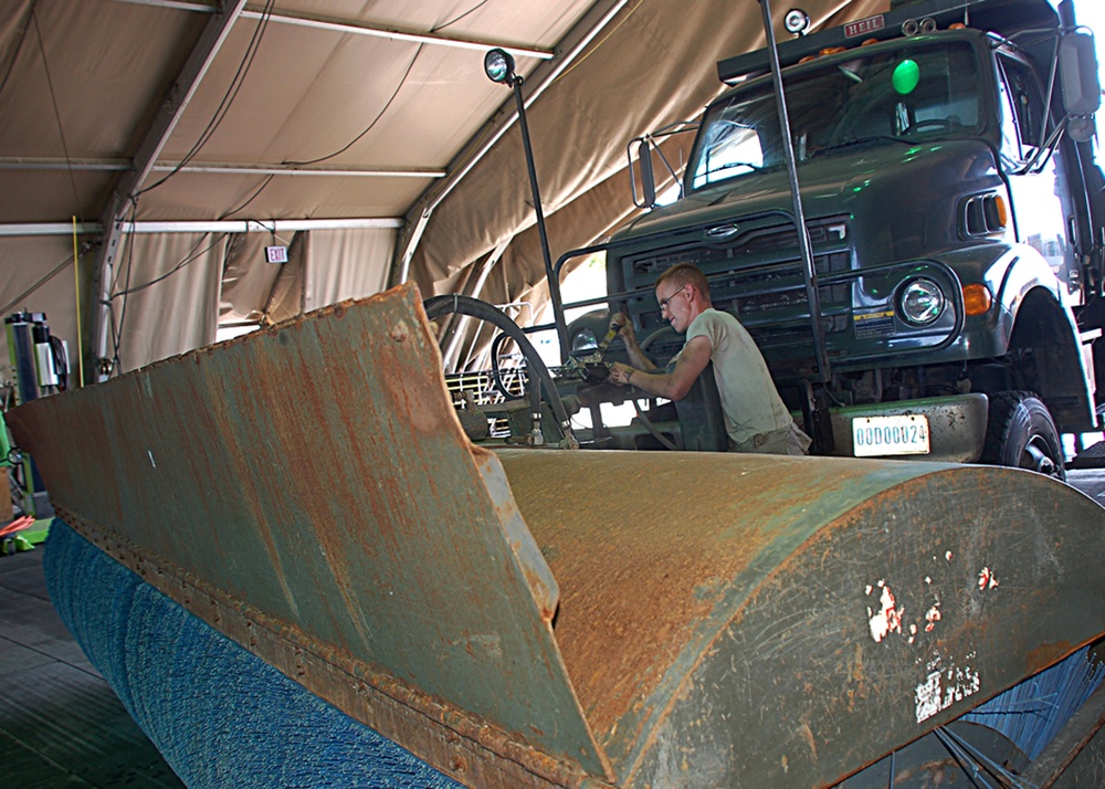 Vehicle Maintainers Keep Mission Moving One Bolt at a Time