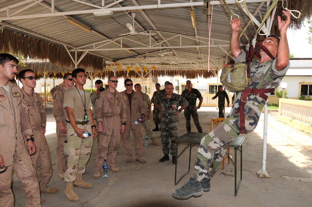 U.S. service members train with French Foreign Legion