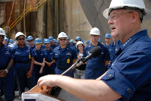 Coast Guard Commandant Visits Charleston Cutters