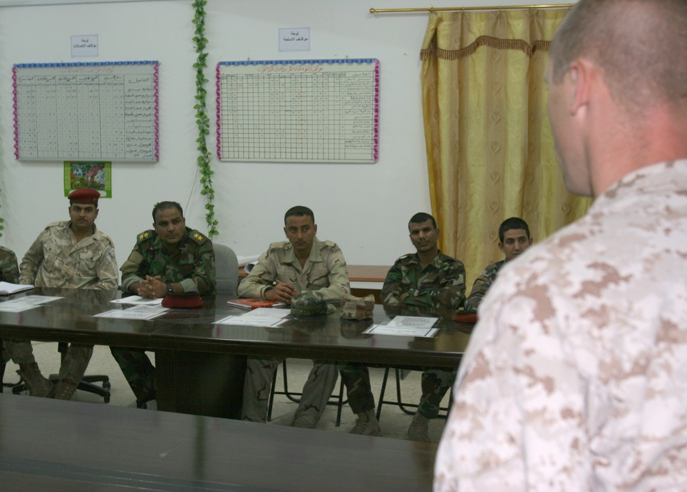 Military Transition Team Marines Teach Lessons in Sensitive Site Exploitation