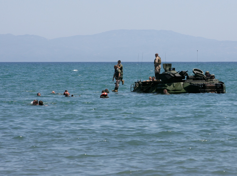 22nd Marine Expeditionary Unit Conducts Training Cycle in Greece