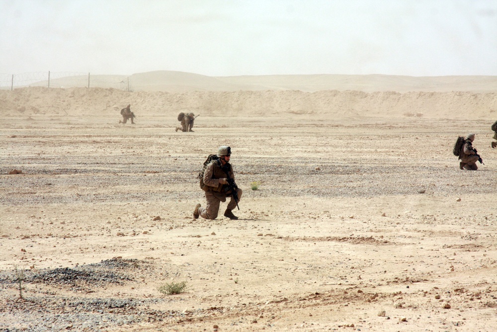 Marine Quick Reaction Force Training