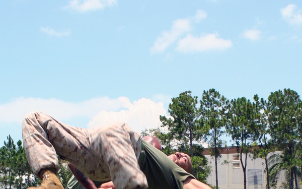 U.S. Central Command strength management chief reaches goals in martial arts program