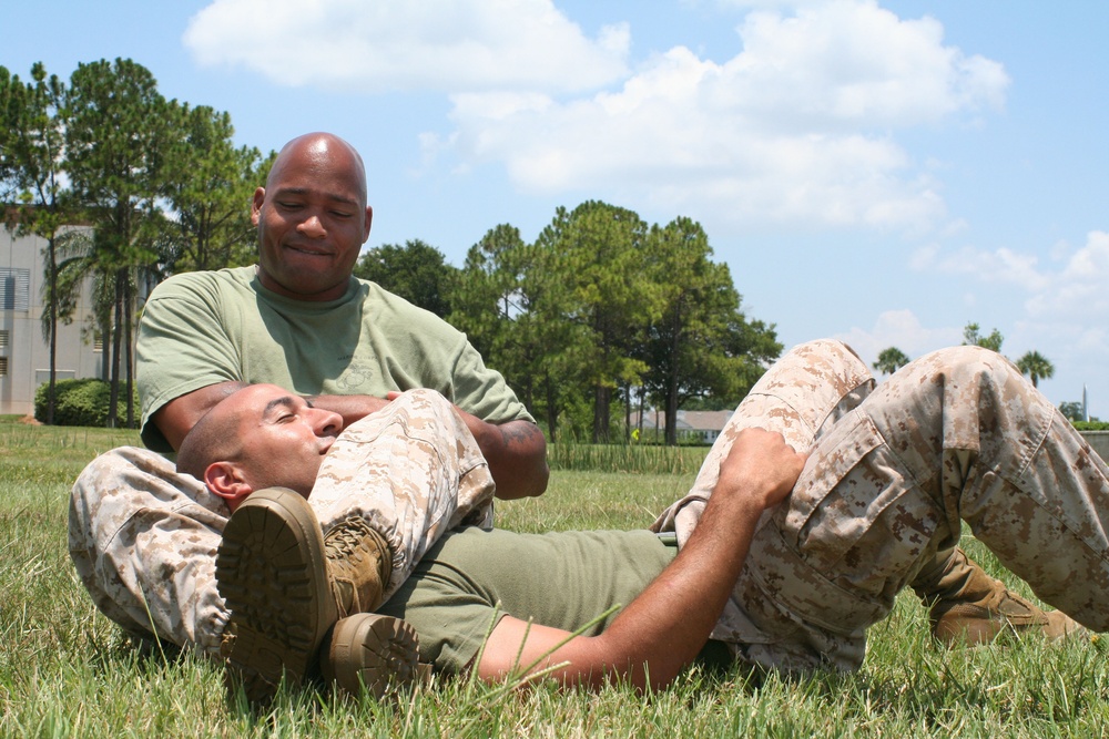 U.S. Central Command strength management chief reaches goals in martial arts program