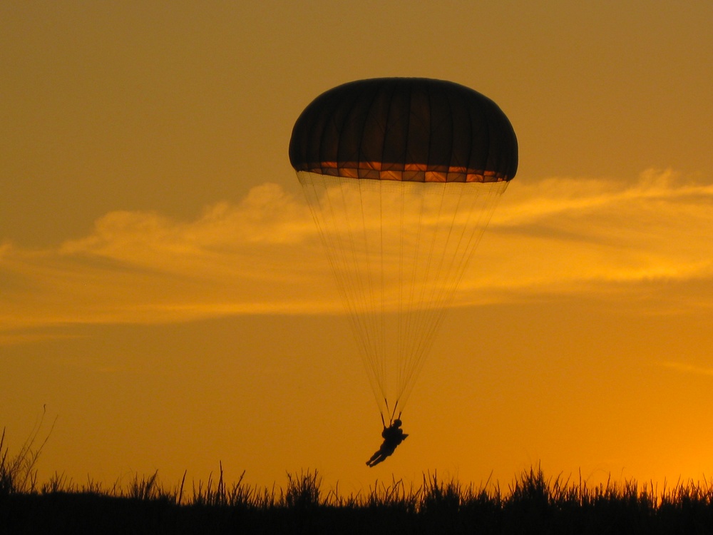 Parachute landing