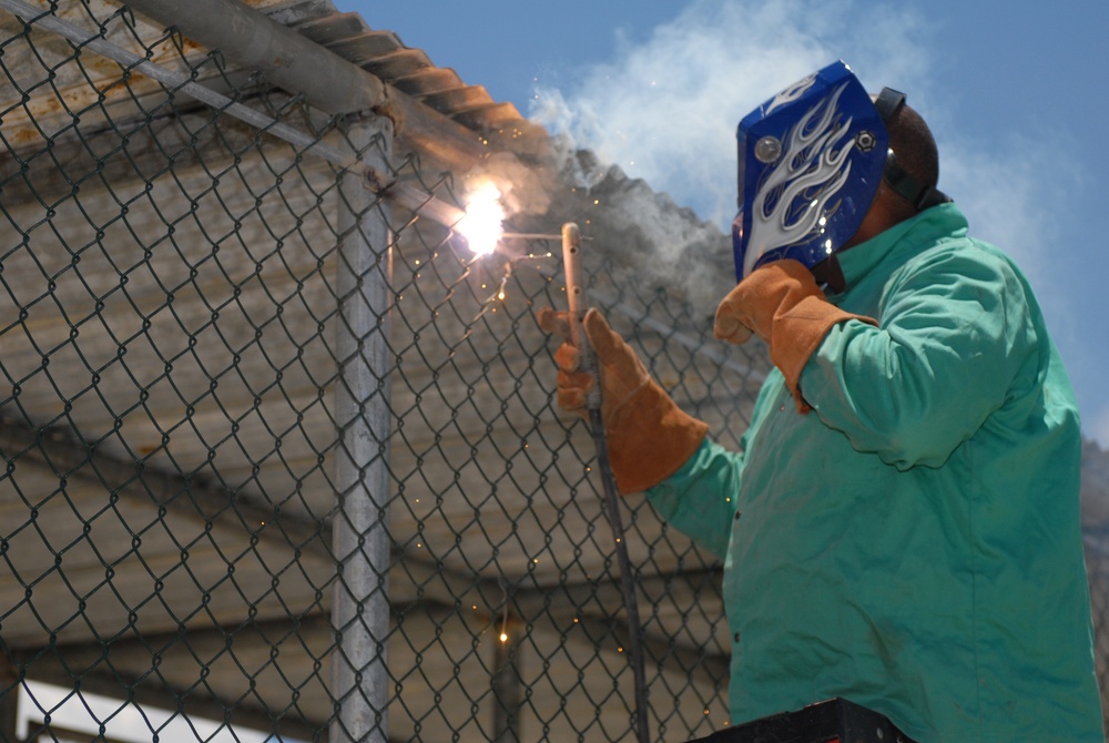 118th Base Engineer Emergency Force makes improvements to Joint Task Force Guantanamo