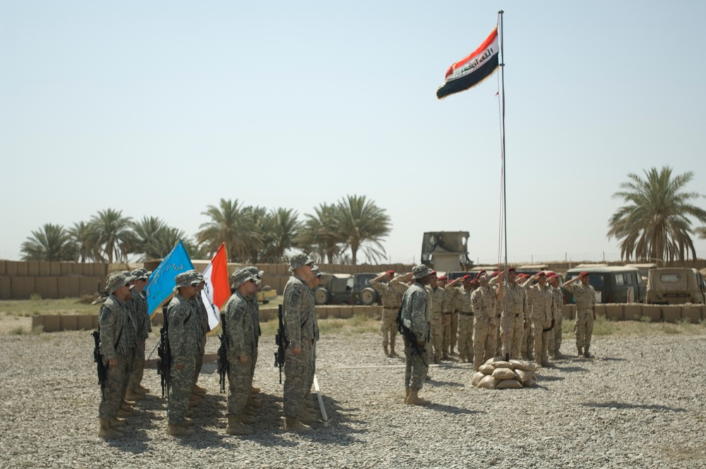 Army Hands Over Combat Outpost in Diayala Province to Iraqis