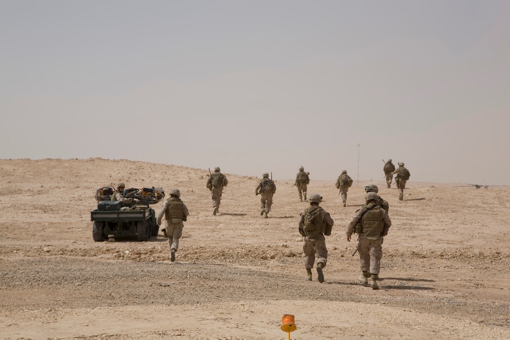 Marines Practice Aircraft Recovery