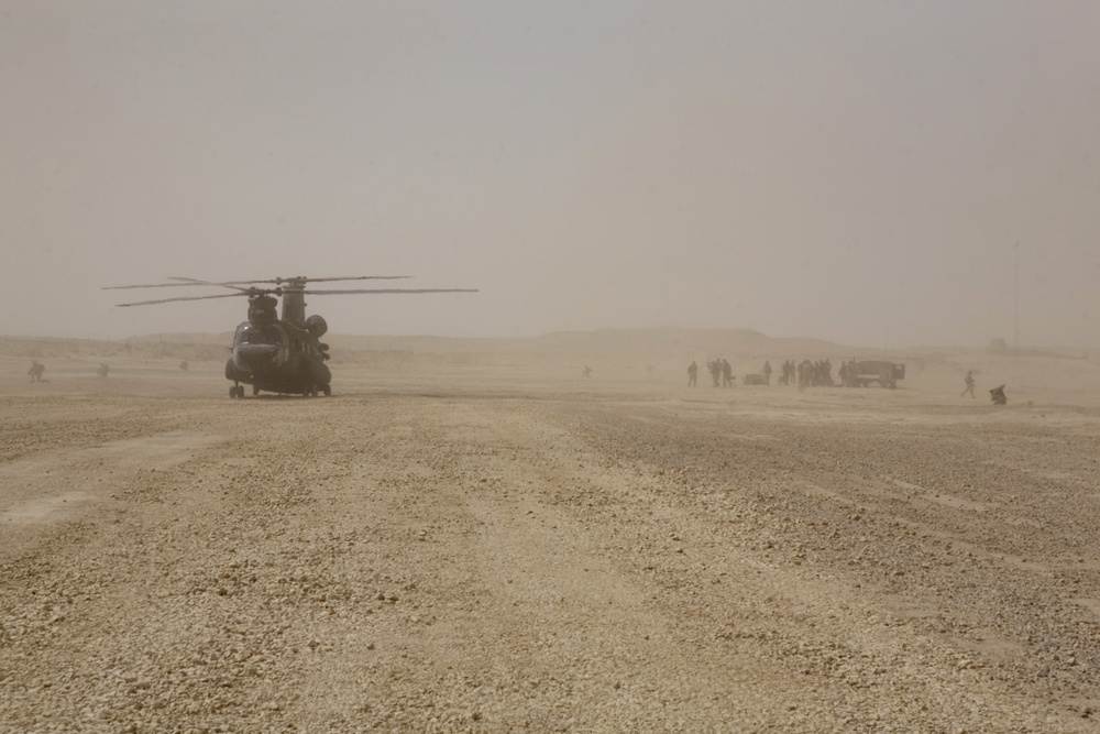 Marines Practice Aircraft Recovery