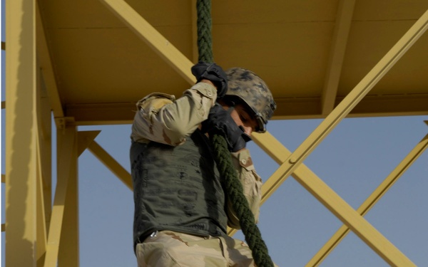 9th Regional Commando Battalion fast-rope and helo training