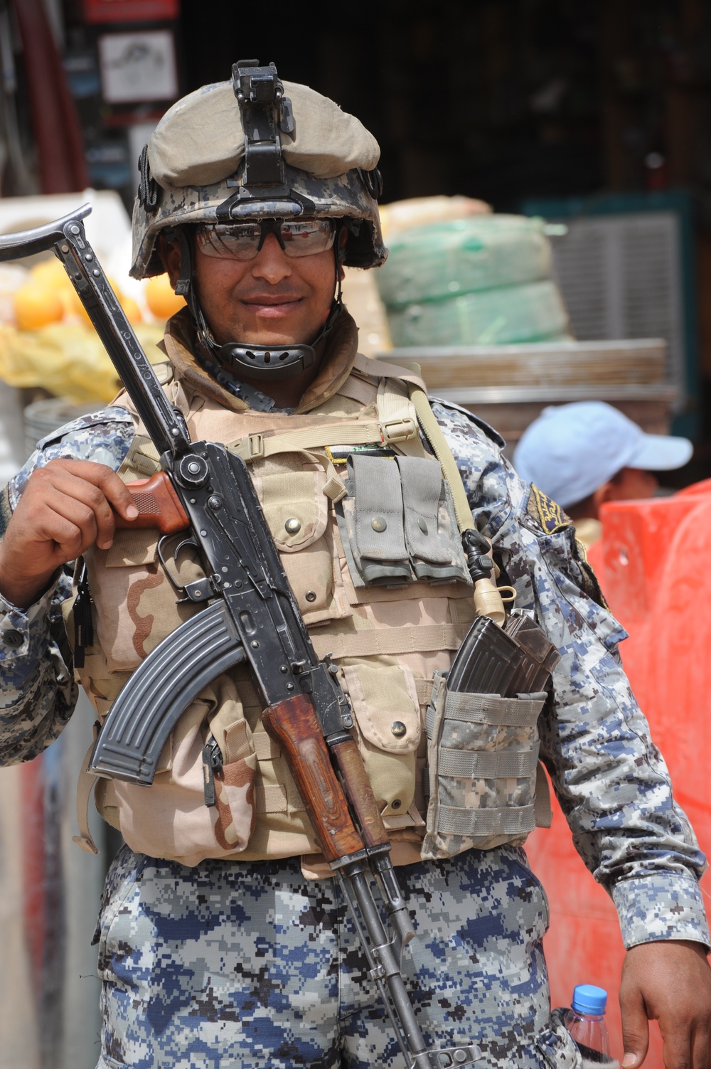 Joint patrol near Coalition Outpost Cashe South