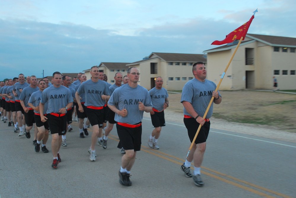 115th Fires Brigade Run